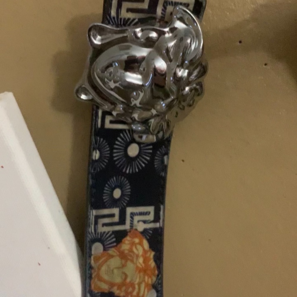 Mens reversible Versace belt